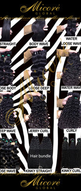 Malaysian & Peruvian Hair Weft